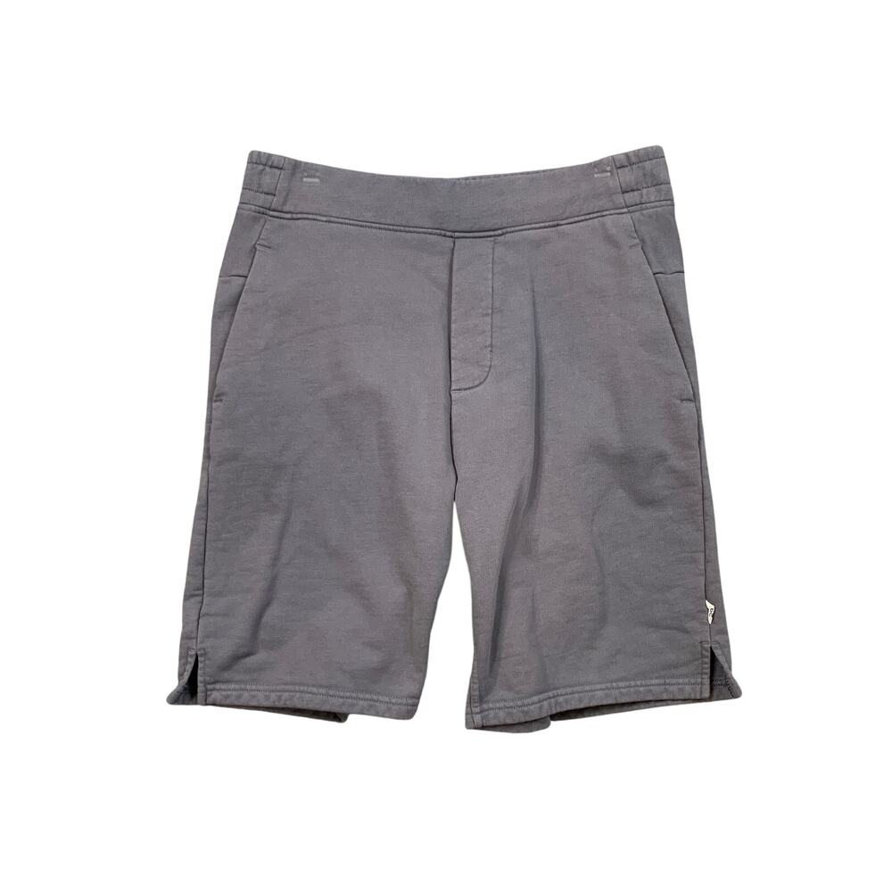 On Cloud Shorts Mens Medium Blue Gray Sweat Dynamic Fleece Knit Sweat Athleisure